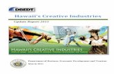 Hawaii’s Creative Industries - cid.hawaii.gov · The State of Hawaii’s Creative Industries Division (CID) is the lead agency dedicated to ... Film, TV, Video Production/Distrib