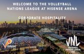 WELCOME TO THE VOLLEYBALL NATIONS LEAGUE … · The 2018 Men’s Volleyball Nations League - a joint project between the FIVB, IMG and 16 federations ... • 10% discount on merchandise