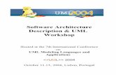 Software Architecture Description & UML Workshop · Software Architecture Description & UML Workshop Hosted at the 7th International Conference on UML Modeling Languages and Applications