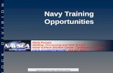 Navy Training Opportunities - NSRP – Shipbuilding R&D ... · Navy Training Opportunities Maria Posada ... Ultrasonic Testing (UT), Phased Array Ultrasonic Testing ... formulas offered