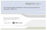 Sustainable Public Procurement in South Africa - IISD · procurement in South Africa. This assessment explores the extent to which the country’s This assessment explores the extent