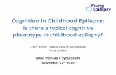 Cognition in Childhood Epilepsy: Is there a typical ...youngepilepsy.org.uk/dmdocuments/MIND-THE-GAP2015_Colin Reilly.… · Cognition in Childhood Epilepsy: Is there a typical cognitive