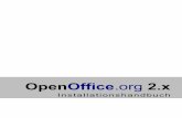 OpenOffice.org 2 · 4.2.3 Update einer bestehenden 1.x – Version.....30 5 Installation unter Solaris ...