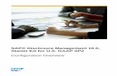 Configuration Overviewsapidp/...SAP® DISCLOSURE MANAGEMENT, STARTER KIT FOR U.S. GAAP SP2 CONFIGURATION OVERVIEW 6 Link with SAP Planning and Consolidation and SAP Financial Consolidation