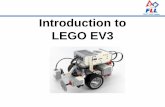 Introduction to LEGO EV3 - FIRST in Maryland · EV3 Sensors and Motors Color Sensor Detects the color or intensity of light Ultrasonic Sensor Measures the distance to an object in