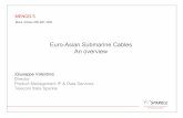 Euro-Asian Submarine Cables An overview - MENOG · Euro-Asian Submarine Cables An overview. 2 |Giuseppe Valentino| MENOG 5 Agenda ... Sesimbra Tetouan Mazara ChaniaMarmaris Yeroskipos