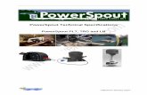 PowerSpout Technical Specifications - Aurora Power & … Technical... · Turbine specifications For wiring diagrams, installation drawings/pictures and circuit diagrams refer to manuals.
