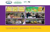 TASHKENT MANGO FESTIVAL - mnsuam.edu.pkmnsuam.edu.pk/wp-content/uploads/2017/09/Tashkent-Mango-Festival... · and exporters of Pakistan with business networking opportunity. The promotional