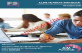 QUALIFICATION HANDBOOK - aimawards.org.uk Awards... · SECTION TWO - CONTENT AND ASSESSMENT Content and Assessment 11 Centre Staff ... AIM Awards Level 1 and 2 Functional Skills Operational