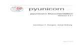 Release 0.4.1 Jonathan F. Donges, Jobst Heitzigdonges/pyunicorn/docs/pyunicorn-0.4.1-docs.pdf · 1 Introduction 1 2 Download 3 3 Installing 5 ... •netcdf4-python( (for classes Data