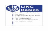 LINC Basics - Squarespace · LINC Basics Vision, Mission, ... Emphasize “front-end” services that enhance development and prevent problems, ... training for family child care
