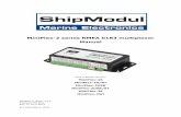 Miniplex-2 Series - ShipModul · 4 Introduction The MiniPlex-2 series NMEA multiplexers enable the connection of multiple NMEA 0183 devices and a host device like a PC, a laptop or