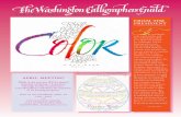 from the president T - The Washington (DC) Calligraphers ... · from the president. apr /ma y 2017 bulletin . T. he worldwide . web, social media, and new technologies allow us to