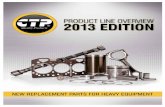 QUALITY REPLACEMENT PARTS FOR YOUR … · 2017-02-06 · 2005 2006 2007 2008 2010 CTP celebrates its 25th Anniversary. CTP celebra su aniversario número 25. 2011 CTP is recognized