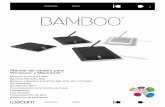 Manual del usuario para - wacom.com€¦ · Manual del usuario para Windows y Macintosh® ® Bamboo Touch (CTT-460) Bamboo Pen (CTL-460) Bamboo y Bamboo Fun (CTH-460, CTH-461, CTH-661)