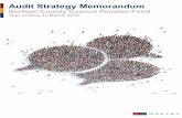 Audit Strategy Memorandum - democracy.durham.gov.uk Strategy... · Audit Strategy Memorandum ... sharing information to assist each of us to fulfil our ... of the use of the going