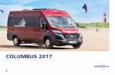 Columbus 2017 - westfalia-mobil.com · Love, good food and well-being go together. Not only will you appreciate the new kitchen in your Columbus, you’ll love it. ‘Functionality