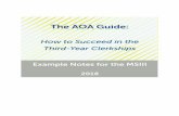 The AOA Guide - jefferson.edu · Inpatient Progress Note (use the Internal Medicine SOAP)..... 18 History and Physical ...