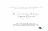 Environment of Care Annual Report - San Francisco ... 17/01 EOC A… · staff safety and comfort and reducing injuries resulting from patient handling, lifting and repetitive motion