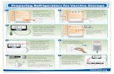 Preparing Refrigerators for Vaccine Storageeziz.org/assets/docs/IMM-962.pdf · California Department of Public Health, Immunization Branch IMM-962 (12/16) Preparing Refrigerators