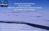 NOAA/NESDIS/STAR/SOCD Sea Ice Activities (Altimetry … · NOAA/NESDIS/STAR/SOCD Sea Ice Activities (Altimetry and SAR Ocean Products System) plus Update on PolarWatch Sinéad Louise