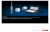 Main catalog hélita lightning protection systems External ... · 2 | ABB External lightning protection Lightning mechanism and location Storms The presence of unstable, moist and