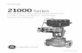 GE Oil & Gas 21000 Series -   · PDF fileGE Oil & Gas 21000 Series Masoneilan* Top Guided Globe Valve with ... 9.1 TYPES 87/88 ACTUATORS ... This instruction manual applies to