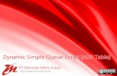 7-Dynamic Simple Queue Script (ARP Table)- - MikroTik · Dynamic Simple Queue Script (ARP Table) ... •MTCINE –MTCRE –MTCWE –MTCTCE - MTCNA. Outline •Objective Overview •How