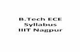 B.Tech ECE Syllabus IIIT Nagpuriiitn.ac.in/images/Syllabus/Syllabus_ECE_130716.pdf · IIIT Nagpur Scheme for B.Tech ECE Yea r ... Piskunov, N., Differential and Integral calculus,