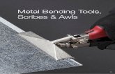 Metal Bending Tools, Scribes & Awls · Corrosion resistant finish and etched-in dimensions are readable for life of tool. Solid carbide tip for scribing fine lines on hardened steel