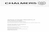 Analysis of Design Alternatives of Sörredskorsningenpublications.lib.chalmers.se/records/fulltext/156599.pdf · SAAD NUSRULLAH MIRZA ... Analysis of Design Alternatives of Sörredskorsningen