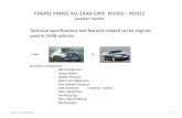 ENGINE RANGE ALL SAAB-CARS M1950 M2012 · ENGINE RANGE ALL SAAB-CARS M1950 – M2012 Swedish market Technical specifications and features related to the engines used in SAAB vehicles