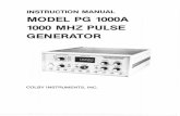 aptecelectronics.comaptecelectronics.com/manuals/colbyPG1000A_USER.pdf · MODEL PG IOOOA 1.1 GENERAL DESCRIPTION GENERAL DESCRIPTION CHAPTER 1 INTRODUCI'ION The PG IOOOA Pulse Generator