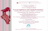 “Le preghiere nel melodramma” - chiantilirica.it · Maria Cristina Bisogni soprano Tiziano Barbafiera tenore ... C. A. Franck “Panis Angelicus ... per la Fondazione Simonetta