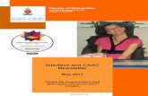Interface and CAAC Newsletter - University of Pretoria · Interface and CAAC Newsletter May 2017 ... seed metaphor, ... brings to the learning-teaching dyad, and to welcome