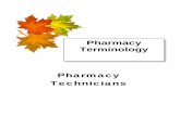 Pharmacy - Terminology - JCFS · polymyxin B/ bacitracin/ gramicidin Polysporin Triple Antibiotic ointment polymyxinB/bacitracin/ lidocaine Ozonol Antibiotic Plus tetracycline Nu-Tetra,
