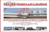 EXTREEMA® HMPE ROUND SLINGS (such as … · extreema® hmpe round slings (such as dyneema®) up to mbl 2500t. polyester heavy lift round slings. polyester heavy lift webbing slings