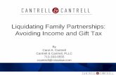 Liquidating Family Partnerships: Avoiding Income and .Liquidating Family Partnerships: Avoiding Income