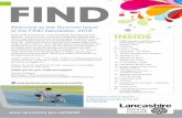Welcome to the Summer issue - lancashire.gov.uk · 1  Welcome to the Summer issue . of the FIND Newsletter, 2018. FIND. 2 FIND out about SEND course . Information, Advice and