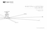 INSTALLATION GUIDE - Big Ass Solutions · purlins, trusses, or bar joists. Consult a structural engineer for mounting methods not covered in this manual. ... Installation Guide October