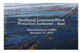 Southeast Louisiana Flood Protection Authority – East · Southeast Louisiana Flood Protection Authority – East Presentation to CPRA January 15, ... Murphy Oil Devon Energy ...