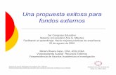 Una propuesta exitosa para fondos externos · Facilitando el aprendizaje: Hacía mejores prácticas de enseñanza 25 de agosto de 2005 Miriam Rivera Cano, CRA, ASQ CQIA ... Segunda