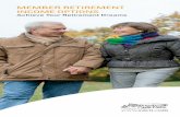 MEMBER RETIREMENT INCOME OPTIONS - Personal · PDF fileWhen converting your retirement savings to a Retirement Income Option, ... retirement income options outlined in this pamphlet