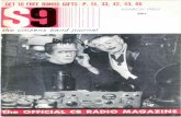 the citizens band journal - americanradiohistory.com · any* Yes, MES in any CB application... SEND you'll outperform -P] 'em all with a The nation's most popular Citizens Radio equipment