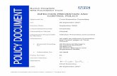 Burton Hospitals NHS Foundation Trust POLICY .Infection Prevention and Control Policy / Version 7