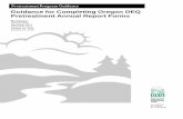Guidance for Completing Oregon DEQ Pretreatment … · Guidance for Completing Oregon DEQ Pretreatment Annual Report Forms Revisions January 2012 November 2013 December 2014 October