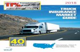 See page 5 TRUCK INSURANCE MARKET GUIDE - … · 2018 TRUCK INSURANCE MARKET GUIDE CELEBRATING YEARS See page 5 See page 5 Member