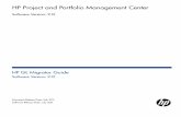 HP Project and Portfolio Management Center - Softtek · HP Project and Portfolio Management Center Software Version: ... Purge Entity Archive Versions Program ... Oracle E-Business