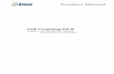 Cell Counting Kit-8 · Product Manual Cell Counting Kit-8 Catalog #: ALX-850-039-KI01: 500 tests ALX-850-039-KI02: 5x500 tests