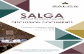 South African Local Government Association SALGA Documents 2016/SALGA...1 South African Local Government Association SALGA SALGA National Members Assembly DISCUSSION DOCUMENTS “Celebrating
